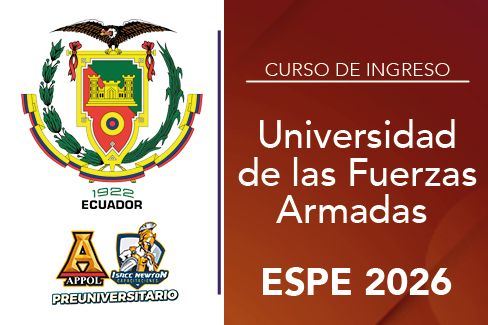 Curso de Ingreso Universidad de las Fuerzas Armadas – ESPE 2026